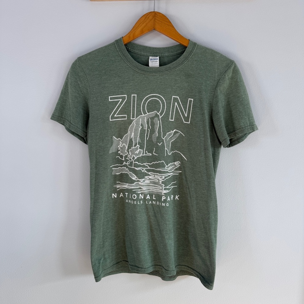 Gildan Green Zion Graphic Tee